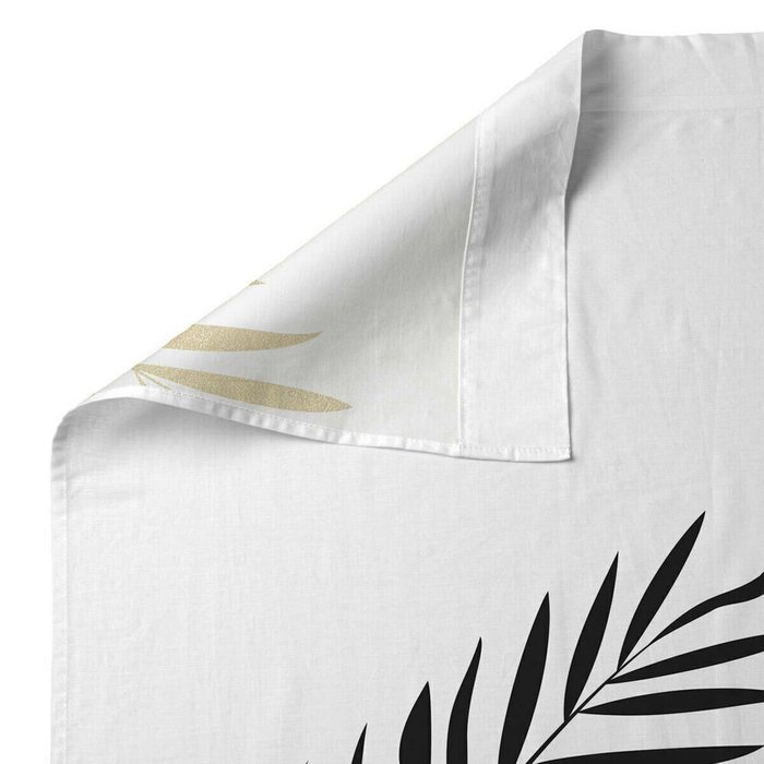 Простынь верхняя Blanc Foliage 240x270 белого цвета - лучшие Простыни в INMYROOM Простынь верхняя Blanc Foliage 240x270 белого цвета - лучшие Простыни в INMYROOM