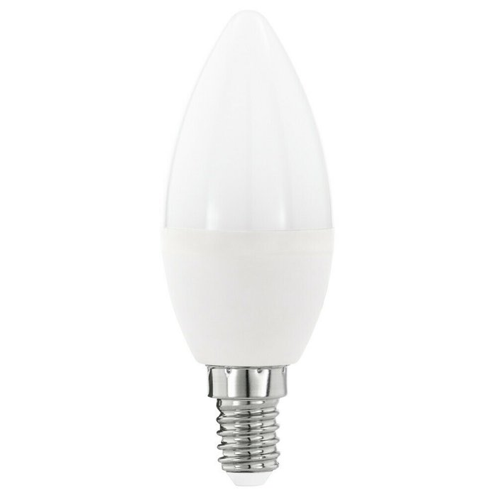 Диммируемая светодиодная лампа свеча E14 5.5W 470Lm 3000К белого цвета