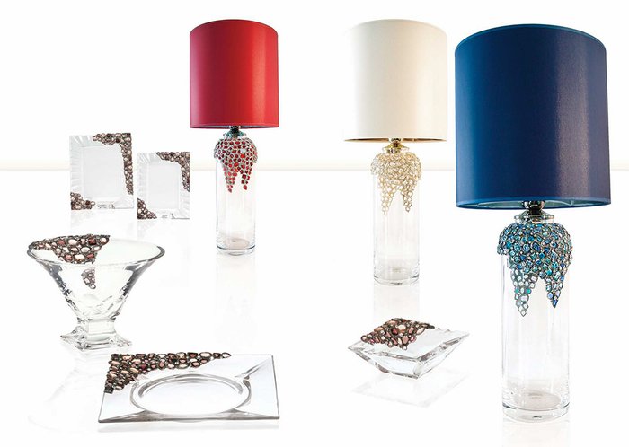 Ваза iPavoni Vase из прозрачного стекла - купить Вазы  по цене 37750.0