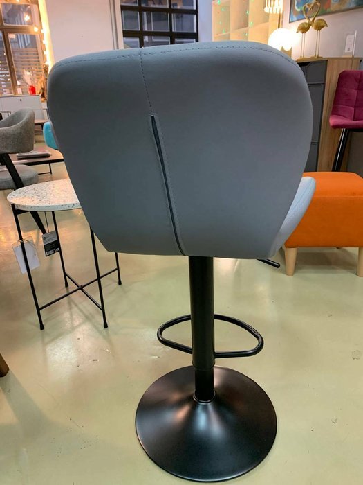 Барный стул Trio серого цвета - купить Барные стулья по цене 3243.0