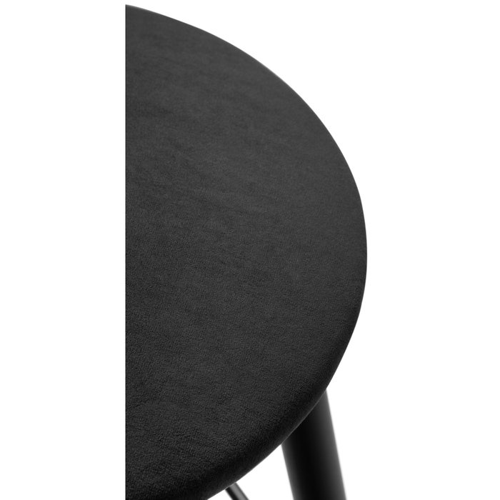 Стул полубарный Гангток черного цвета - лучшие Барные стулья в INMYROOM