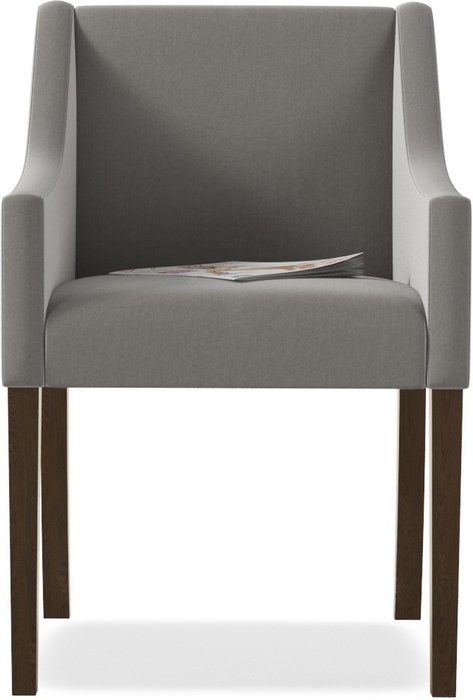 Стул Fil Gray серого цвета - купить Обеденные стулья по цене 9150.0