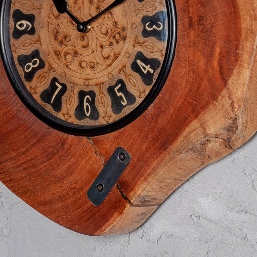Часы настенные из антикварного дерева - лучшие Часы в INMYROOM