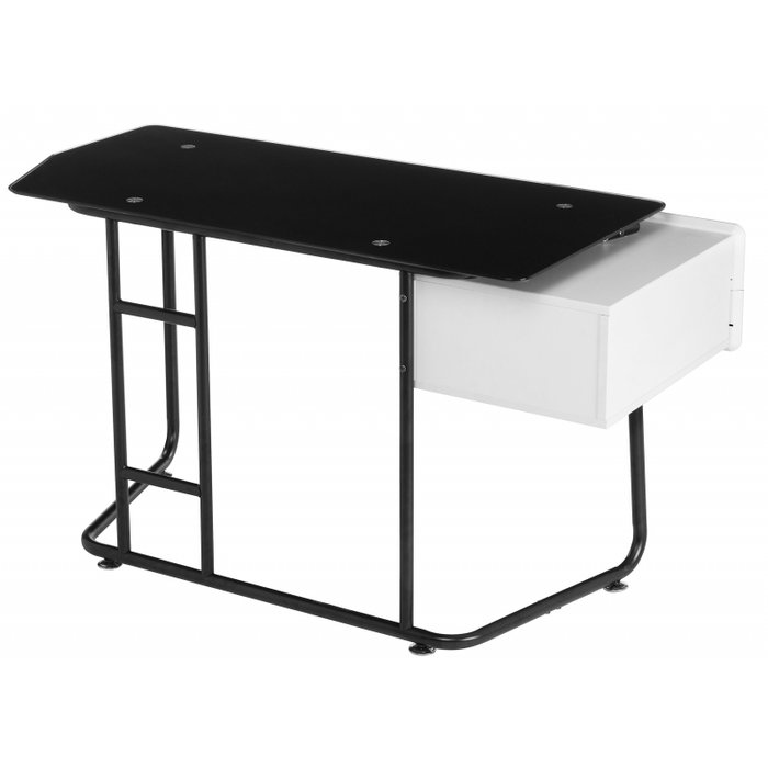 Компьютерный стол Desk черного цвета - лучшие Письменные столы в INMYROOM
