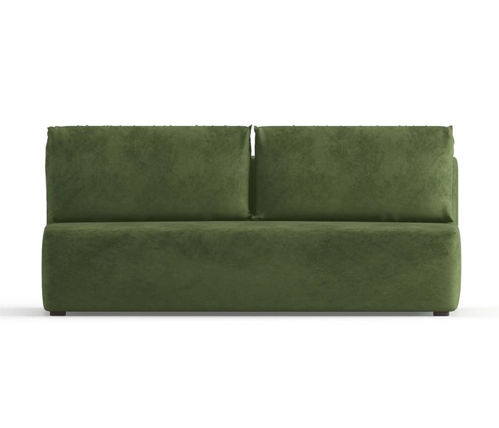 Диван-кровать из велюра Daimond зеленого цвета - купить Прямые диваны по цене 23290.0