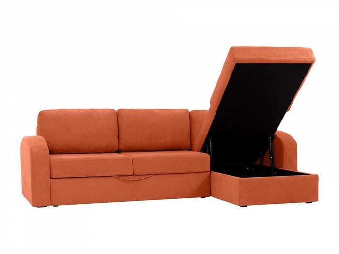Угловой диван Peterhof оранжевого цвета - лучшие Угловые диваны в INMYROOM