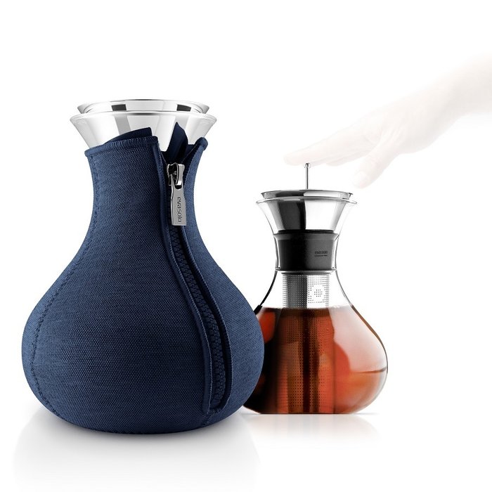 Чайник заварочный Tea maker темно-синего цвета - лучшие Для чая и кофе в INMYROOM