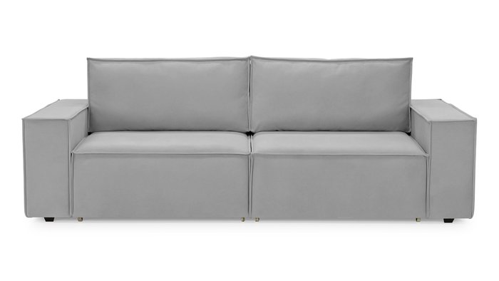 Диван-кровать Софт 2 серого цвета - купить Прямые диваны по цене 61600.0