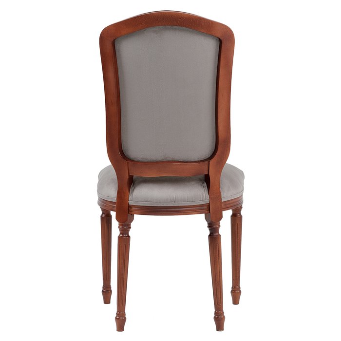 Стул French светло-серого цвета - лучшие Обеденные стулья в INMYROOM