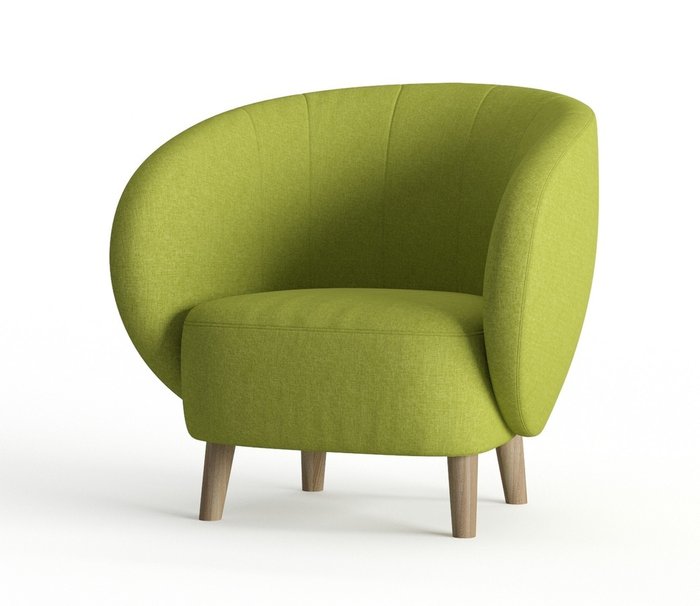 Кресло Чарльз светло-зеленого цвета