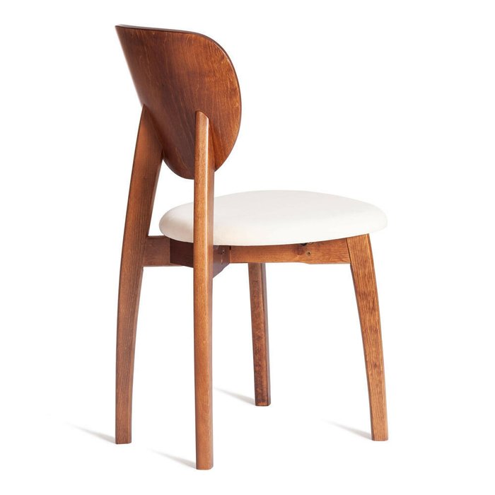 Стул Diamante коричнево-молочного цвета - лучшие Обеденные стулья в INMYROOM