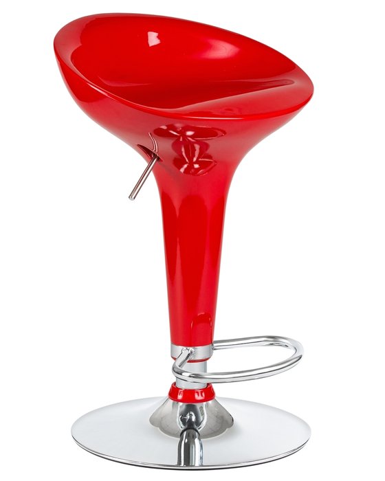 Стул барный Bomba красного цвета - купить Барные стулья по цене 4840.0