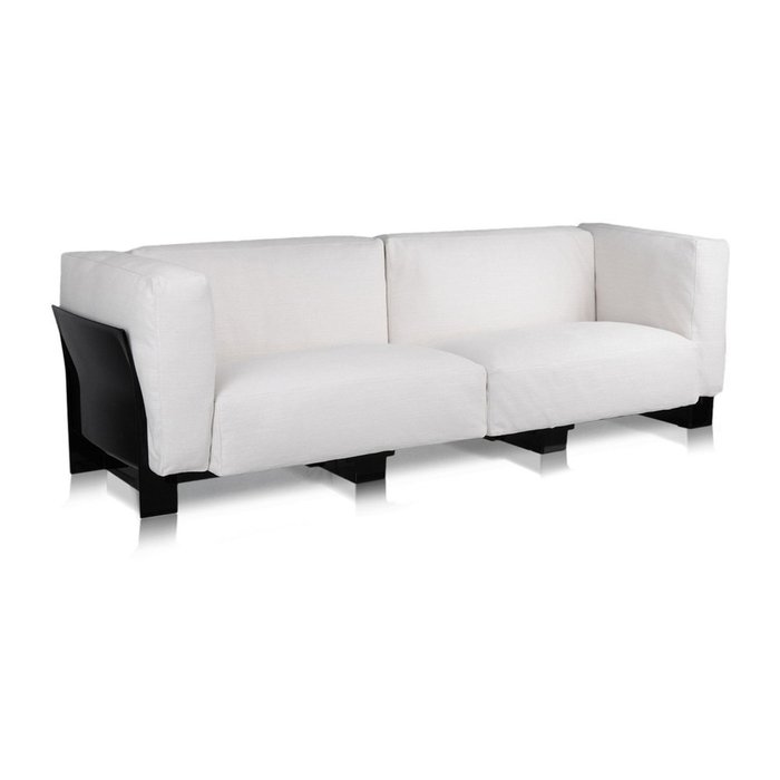 Диван Pop Duo белого цвета - купить Прямые диваны по цене 404238.0