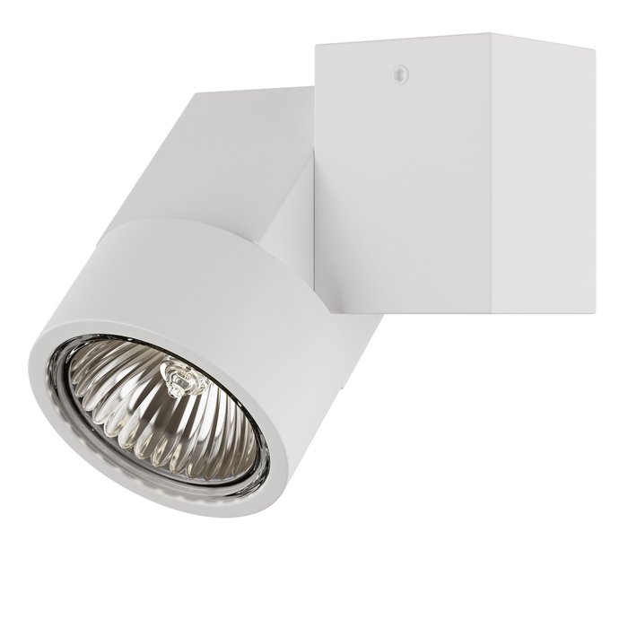 Накладной светильник Illumo M из металла белого цвета 