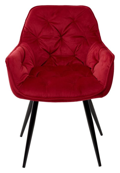 Стул Holla Bluvel красного цвета - купить Обеденные стулья по цене 8000.0