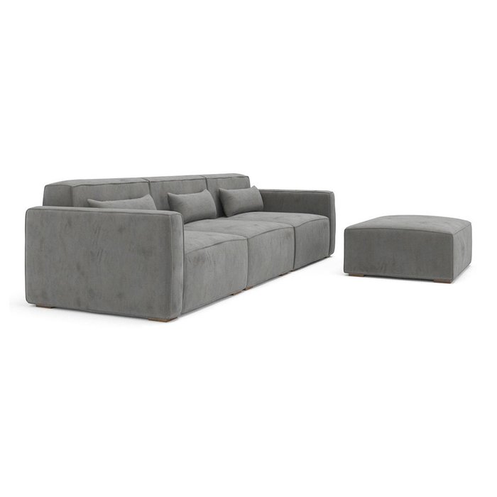 Модульный диван Cubus темно-серого цвета - купить Угловые диваны по цене 79400.0