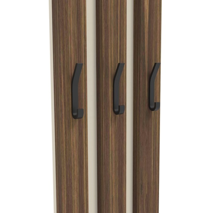 Вешалка с крючками Баланс В134.3 коричневого цвета - купить Настенные вешалки по цене 8740 Вешалка с крючками Баланс В134.3 коричневого цвета - купить Настенные вешалки по цене 8740