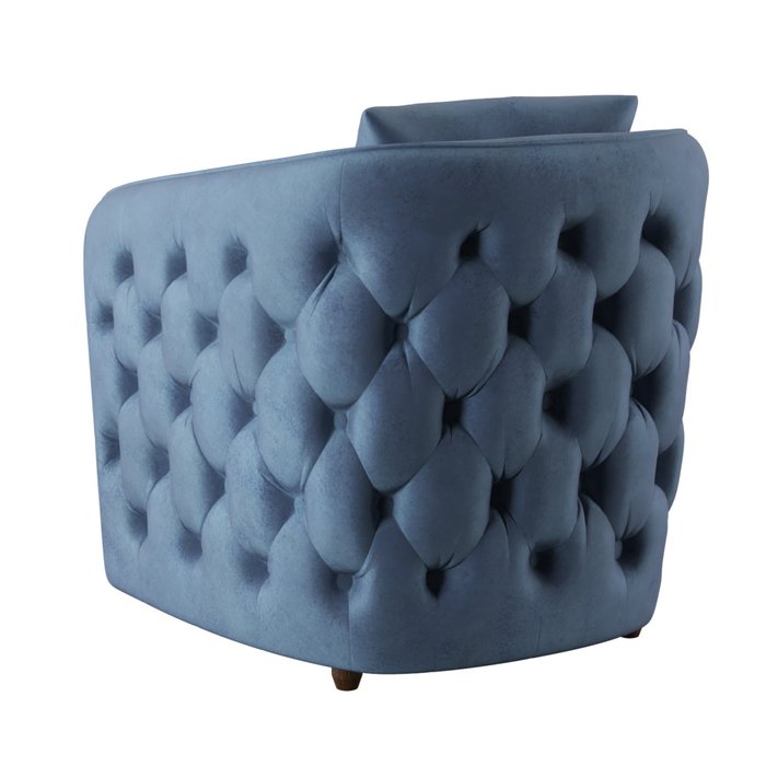 Кресло Gratiola синего цвета - купить Интерьерные кресла по цене 61215.0