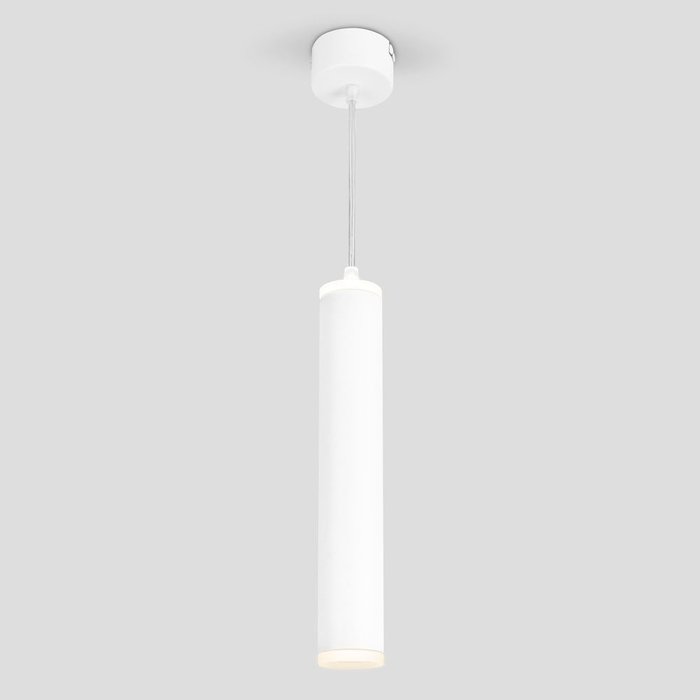 Подвесной светодиодный светильник DLR035 12W 4200K белый матовый - купить Подвесные светильники по цене 2190.0