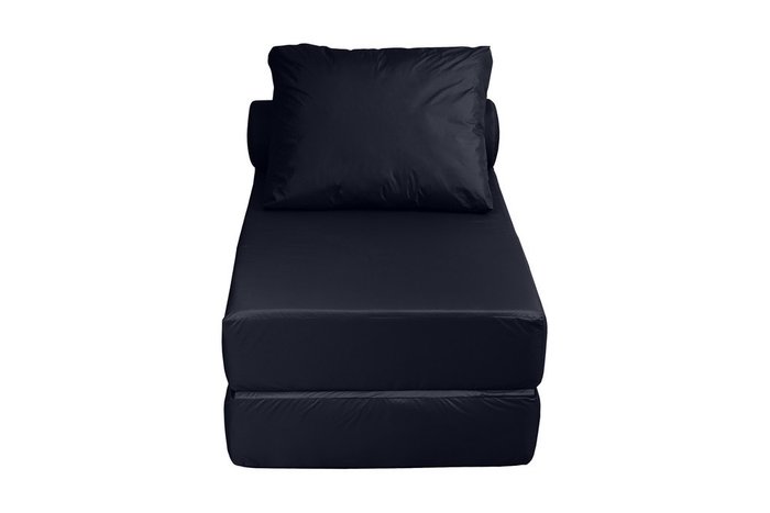 Кресло-кровать черного цвета - купить Бескаркасная мебель по цене 11700.0