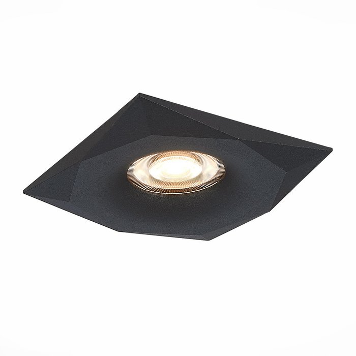 Встраиваемый светильник Ovasis черного цвета - лучшие Встраиваемые споты в INMYROOM