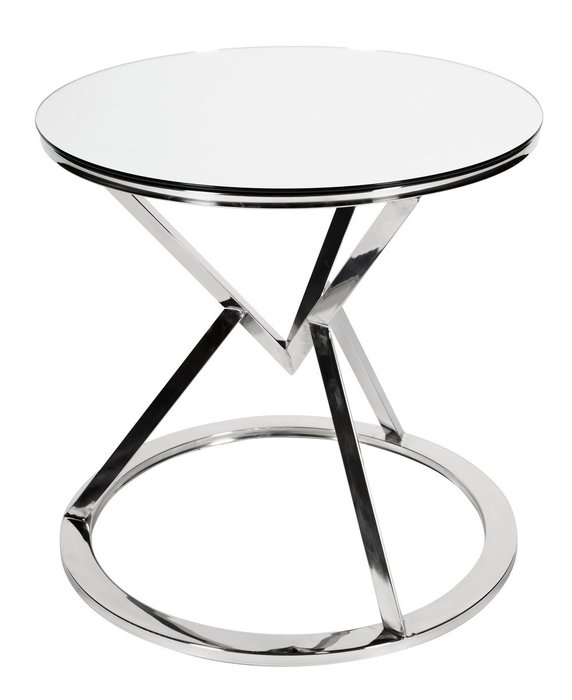 Кофейный столик Prisma серебристого цвета - купить Кофейные столики по цене 39590.0