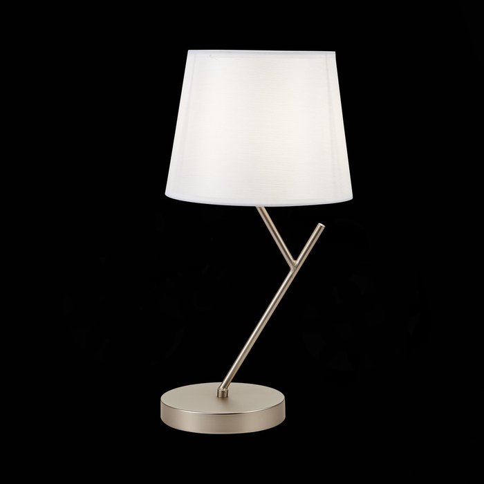 Настольная лампа Denice серо-белого цвета - лучшие Настольные лампы в INMYROOM