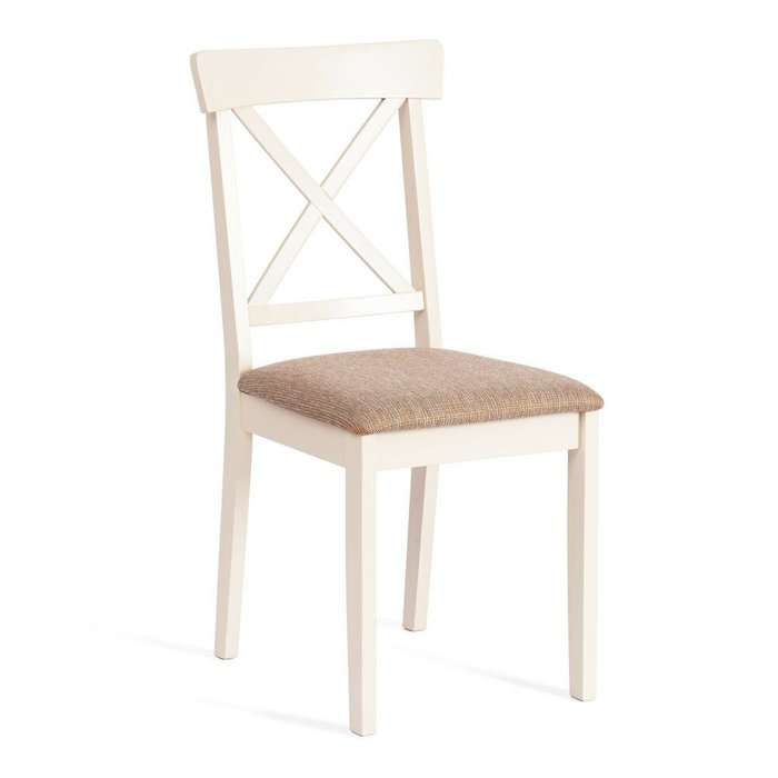 Комплект из двух стульев Гольфи бежевого цвета - купить Обеденные стулья по цене 9320.0