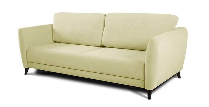 Прямой диван-кровать Фабьен светло-зеленого цвета - купить Прямые диваны по цене 64362.0