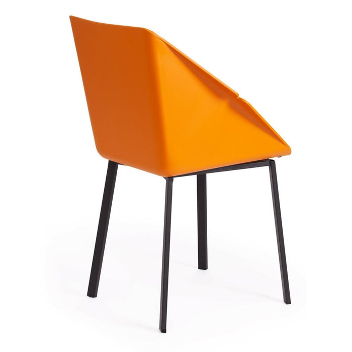 Стул Doro оранжевого цвета - лучшие Обеденные стулья в INMYROOM