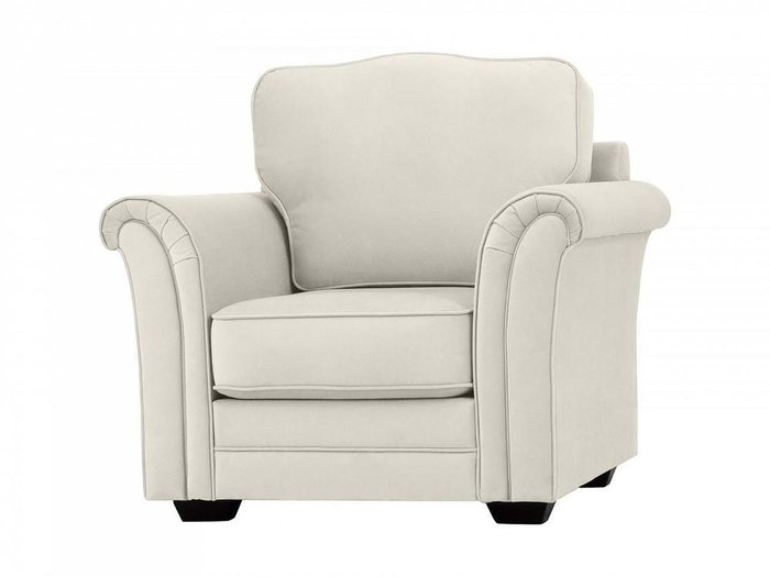 Кресло Sydney белого цвета - купить Интерьерные кресла по цене 51390.0