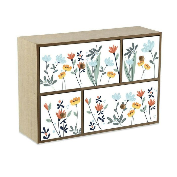 Шкатулка Selene 11 x 32 x 32 cm Деревянный MDF