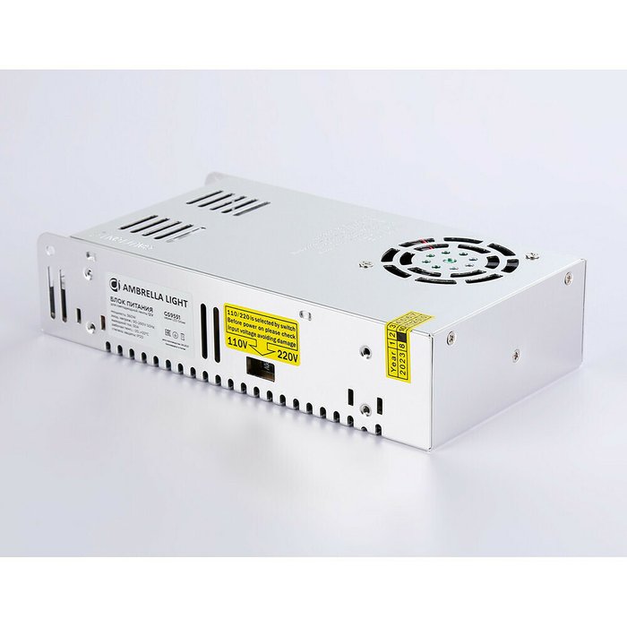 Блок питания для светодиодной ленты Ambrella LED Driver 12V 360W GS9551 - лучшие Светодиодная лента в INMYROOM Блок питания для светодиодной ленты Ambrella LED Driver 12V 360W GS9551 - лучшие Светодиодная лента в INMYROOM