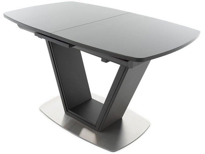 Стол раздвижной Севилья черного цвета - купить Обеденные столы по цене 43420.0