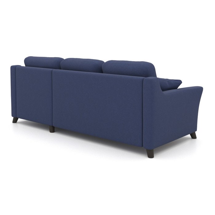 Угловой диван-кровать Raf EKL синий - лучшие Угловые диваны в INMYROOM