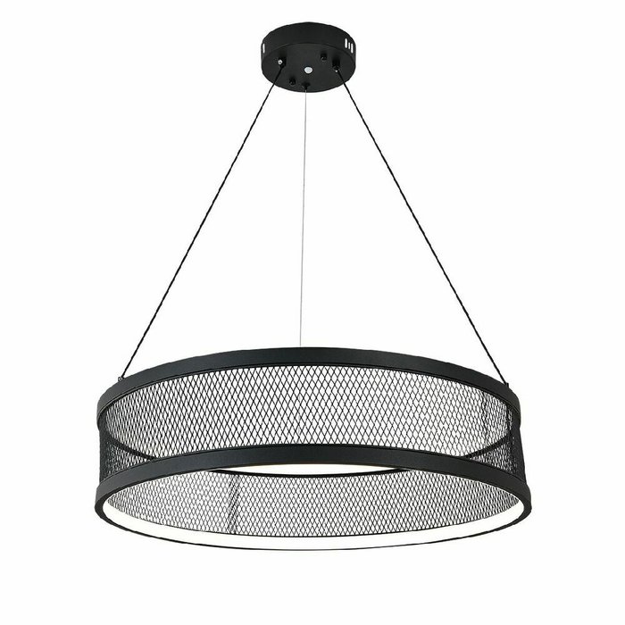 Подвесная люстра Solido V000113L (металл, цвет черный) Подвесная люстра Solido V000113L (металл, цвет черный)