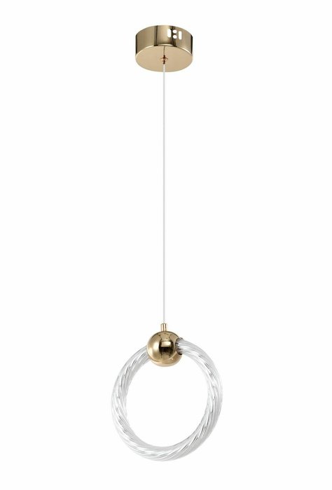 Светильник подвесной Auralia золотого цвета - купить Подвесные светильники по цене 8000.0