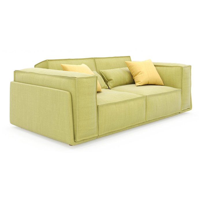 Диван-кровать Vento Classic двухместный зеленого цвета - купить Прямые диваны по цене 110600.0
