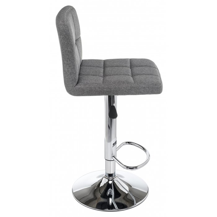 Барный стул Paskal grey fabric серого цвета - лучшие Барные стулья в INMYROOM