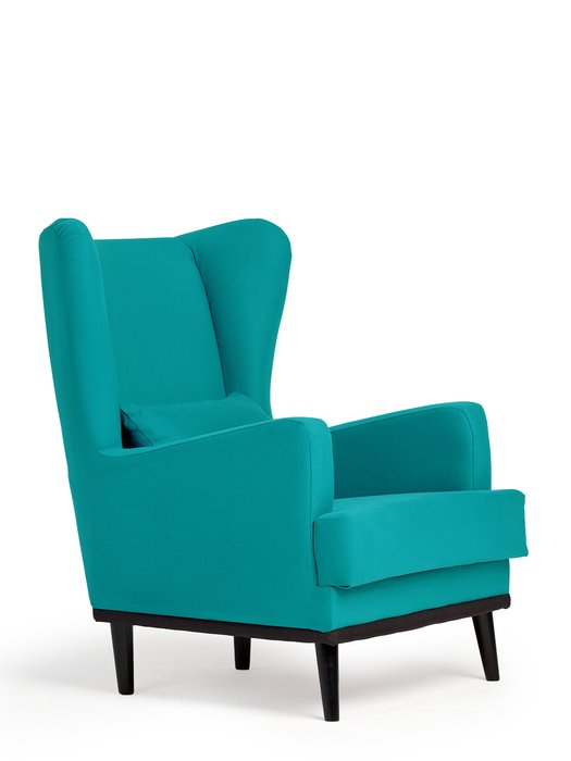 Кресло Оскар zara бирюзового цвета - купить Интерьерные кресла по цене 11570.0
