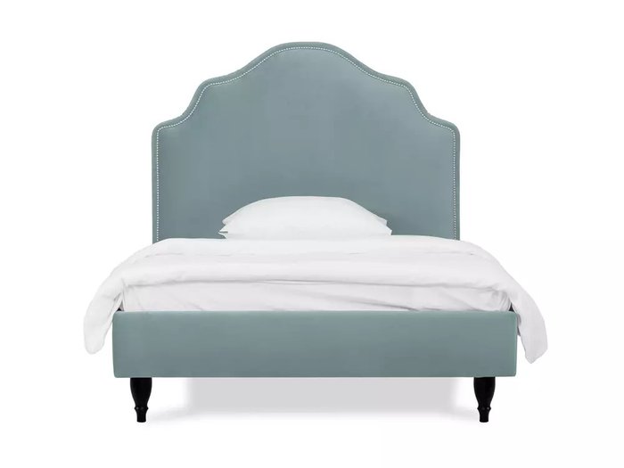 Кровать Princess II L 120х200 серо-голубого цвета - лучшие Кровати для спальни в INMYROOM
