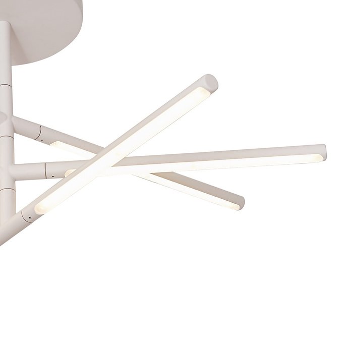 Люстра на штанге Torch 6827 (алюминий, цвет белый) - купить Подвесные люстры по цене 42376