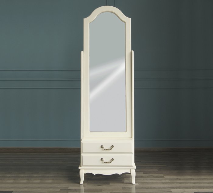 Зеркало напольное "Leontina" из массива березы - купить Напольные зеркала по цене 35642.0