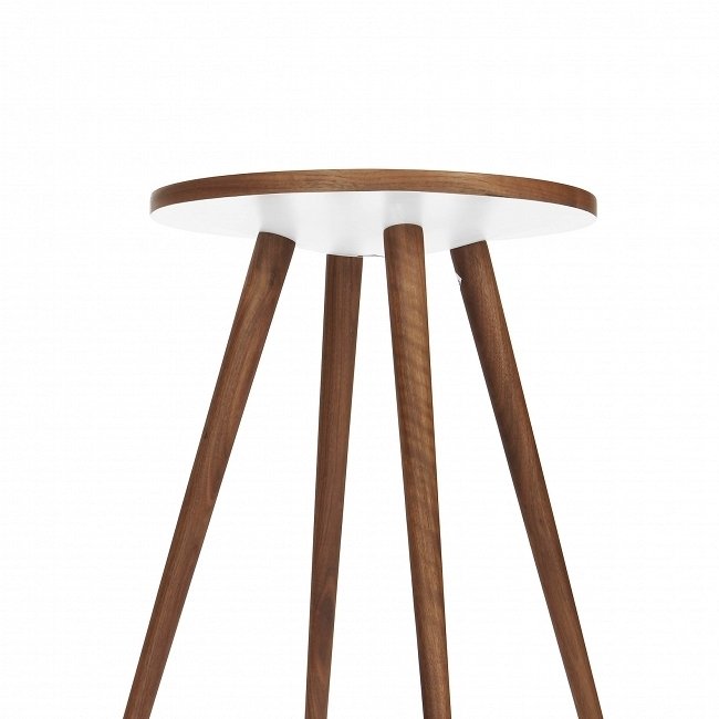 Кофейный столик "Sputnik" с круглой столешницей из меламина  - лучшие Кофейные столики в INMYROOM