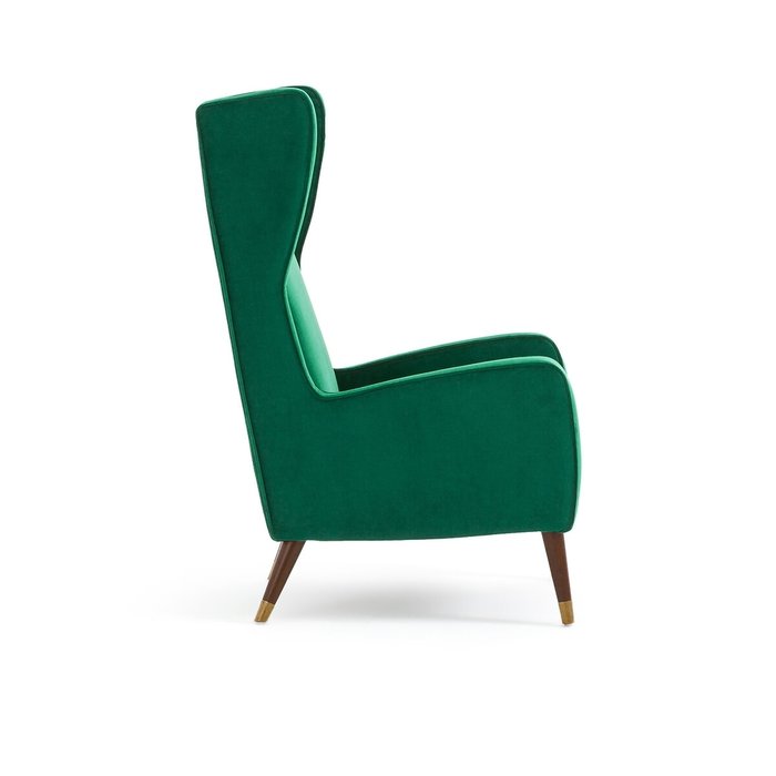 Кресло из велюра Y зеленого цвета - лучшие Интерьерные кресла в INMYROOM