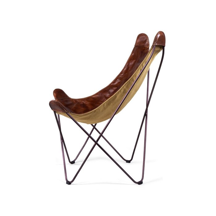 Кресло Butterfly коричневого цвета - купить Интерьерные кресла по цене 32032.0