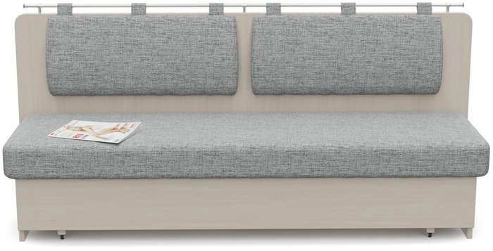 Диван-кровать кухонный Стокгольм СВ бежево-серого цвета  - купить Прямые диваны по цене 30862.0