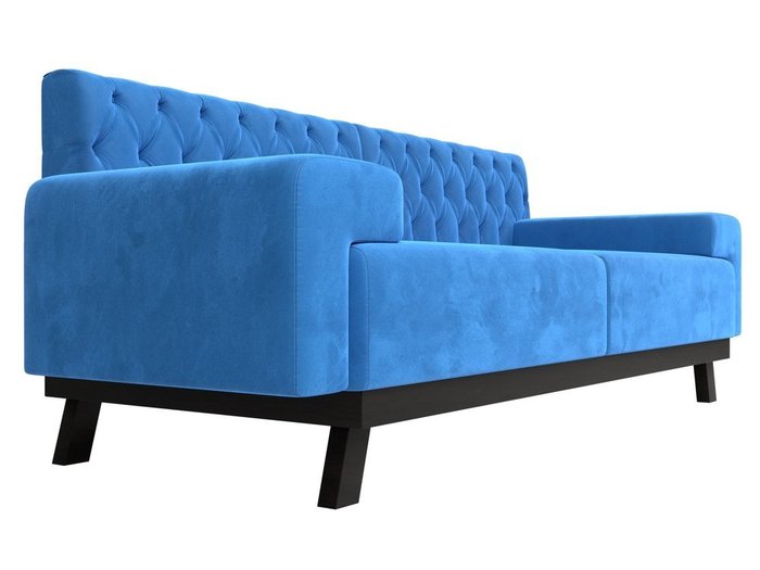 Диван Мюнхен Люкс голубого цвета  - лучшие Прямые диваны в INMYROOM