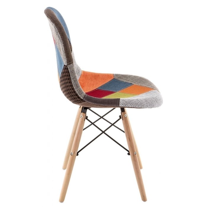 Стул Multicolor с деревянными ножками - купить Обеденные стулья по цене 4800.0