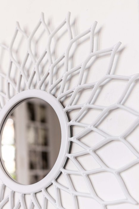 Зеркало настенное Mast белого цвета - лучшие Настенные зеркала в INMYROOM